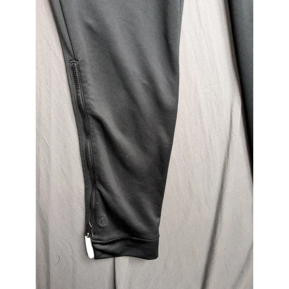 Holloway KBC Retro Sweats Black Track Pants Men's Size Large Red Logo